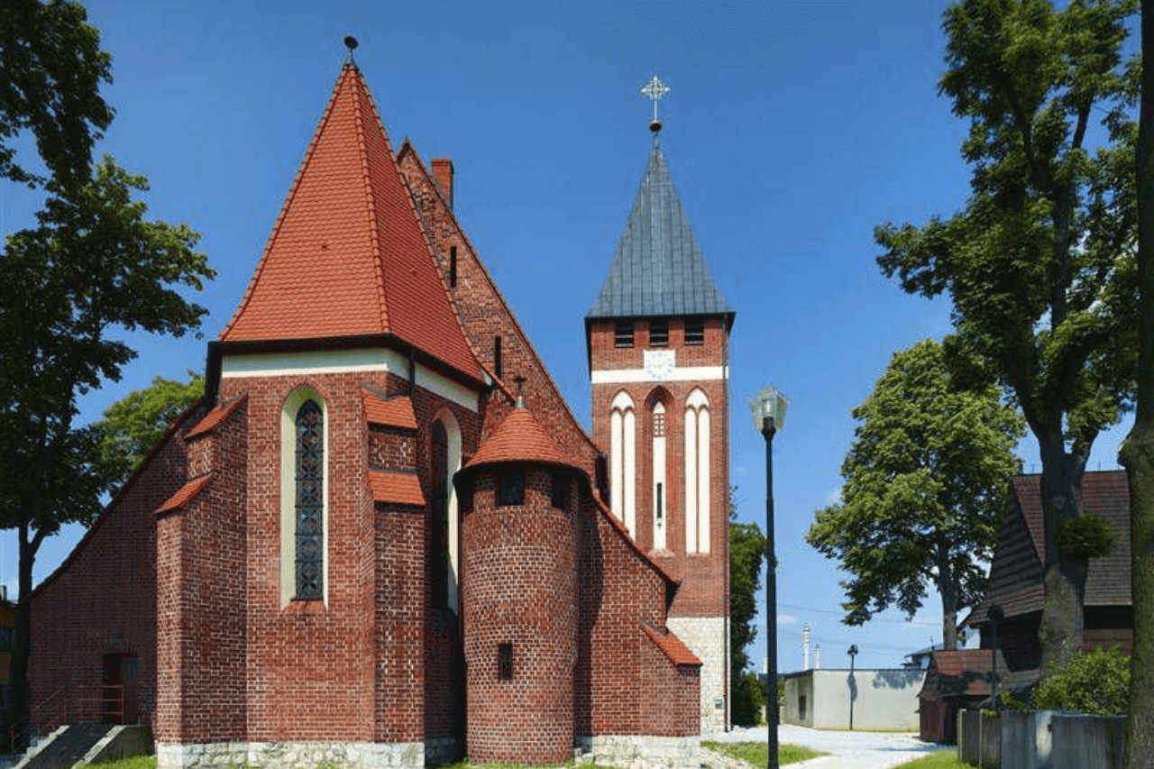 Zabytkowy kościół w Miasteczku Śląskim