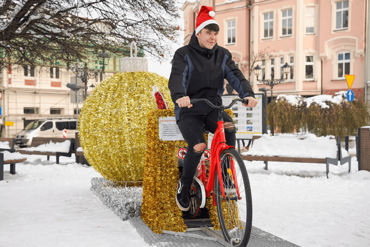 Świąteczne dekoracje w Tarnowskich Górach