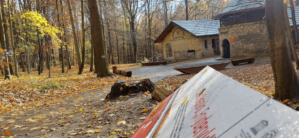 Tarnowskie Góry. Oś czasu w Parku Repeckim