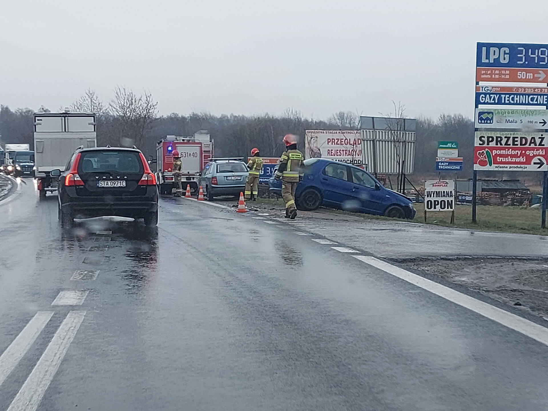 wypadek-obwodnica-Tarnowskie-Góry