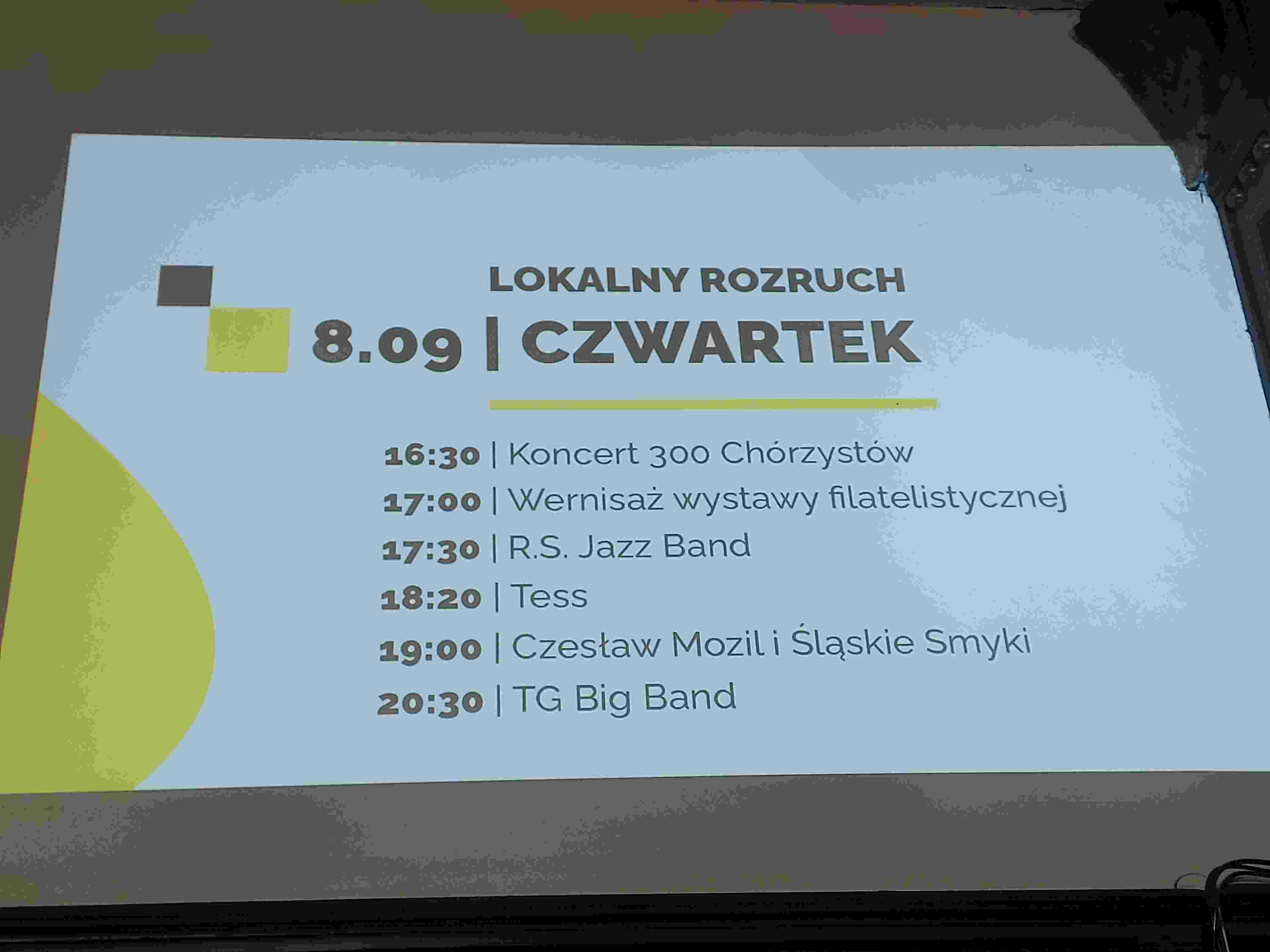 Czwartek, 8 września Gwarki