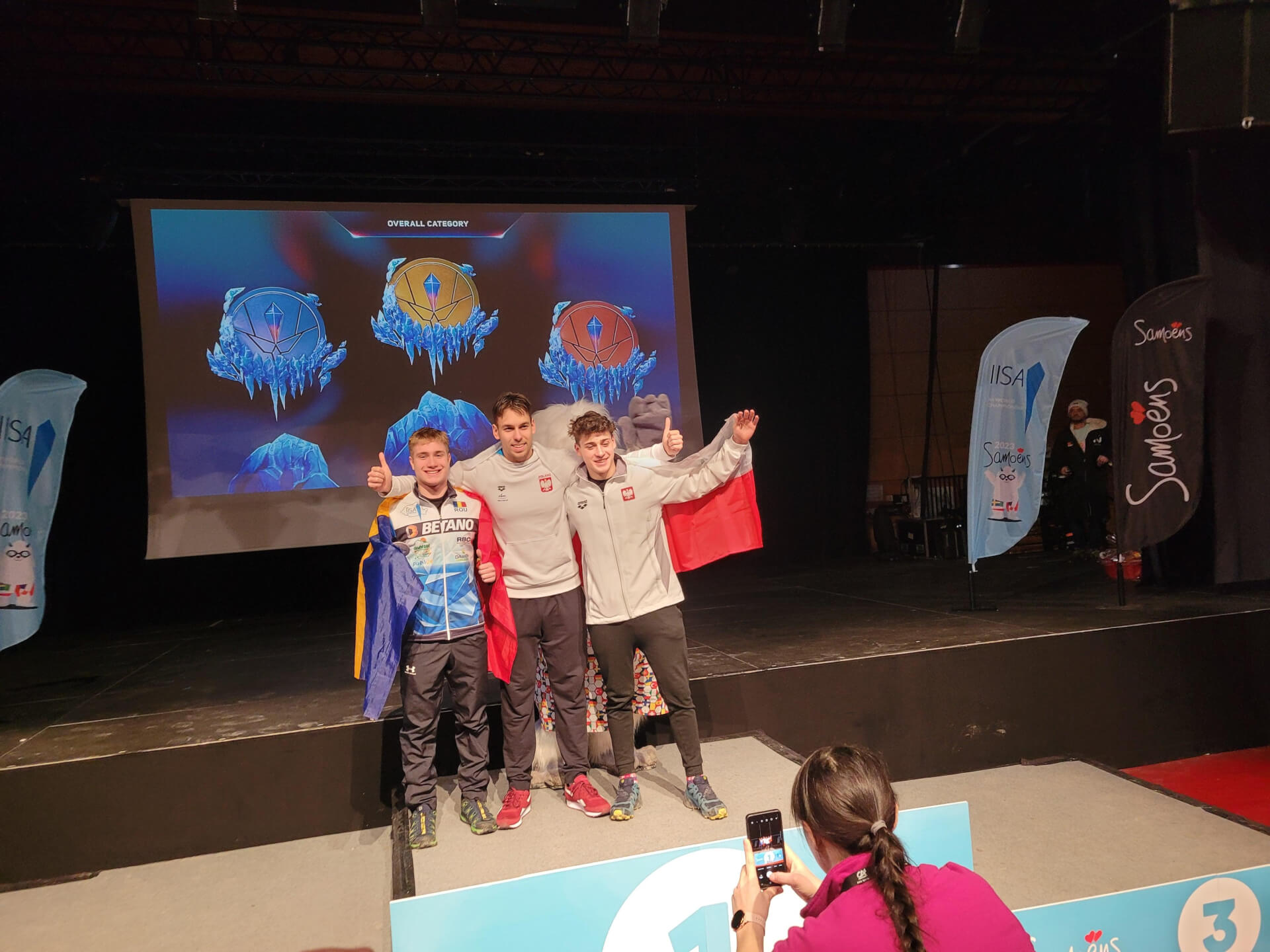 Michał tomaszowski podium