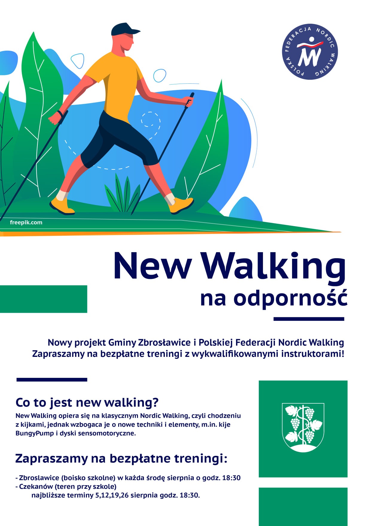 New Walking w Zbrosławicach