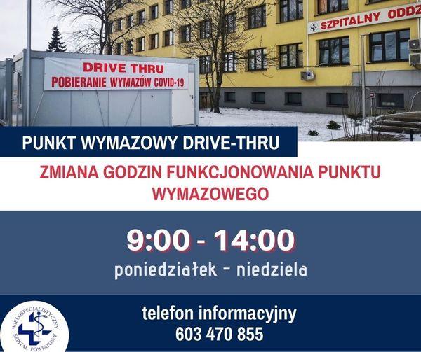 Test na covid-19 w WSP Tarnowskie Góry