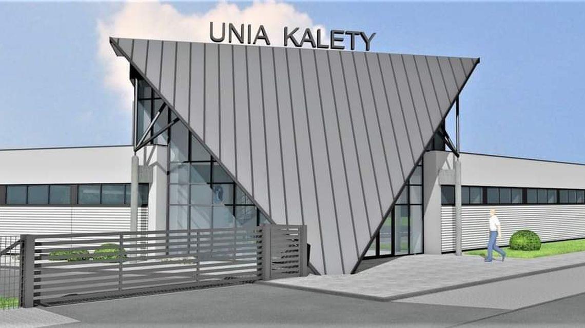 Stadion Unii Kalety ma zyskać pawilon (wizualizacja)