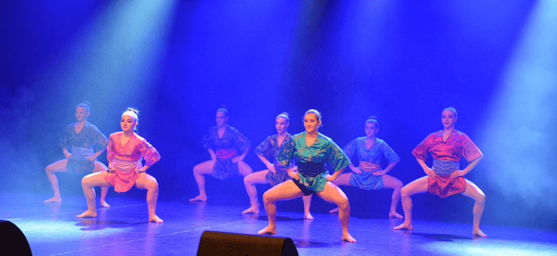 Zespoły Tess podczas Ogólnopolskiego Festiwalu Tanecznego "Dance - Passion and Life"