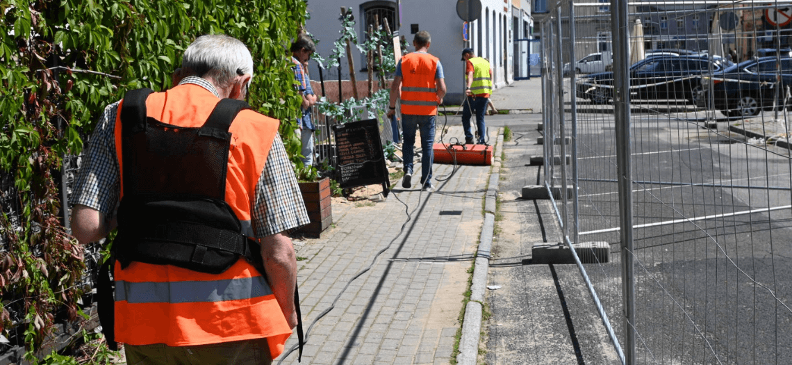 Badania i prace w rejonie ulic Królika i Dolnej