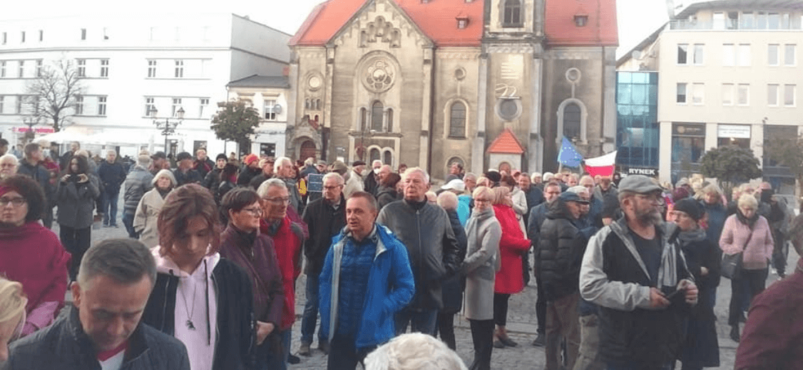 Tarnowskie Góry - protest