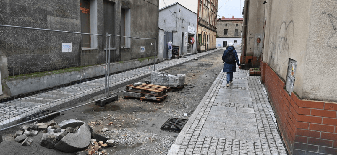 Tarnowskie Góry - zamknięte ulice Zamkowa i Bondkowskiego