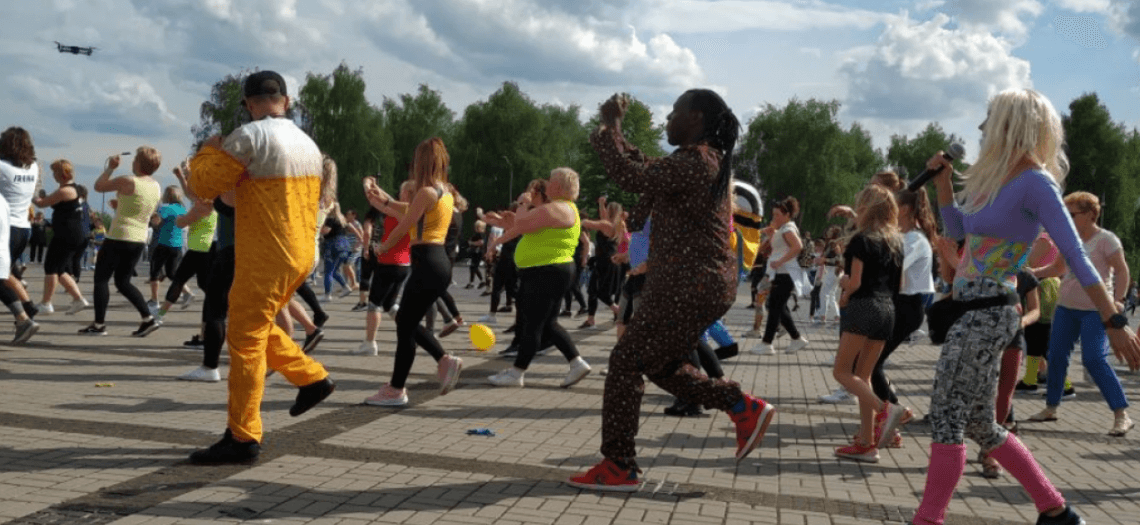Jerusalema Dance Challenge w Tarnowskich Górach