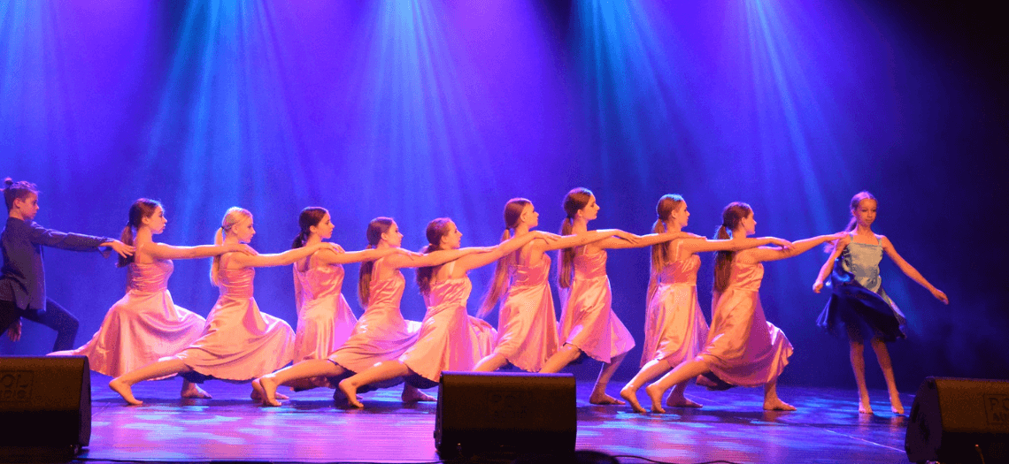 Zespoły Tess podczas Ogólnopolskiego Festiwalu Tanecznego "Dance - Passion and Life"