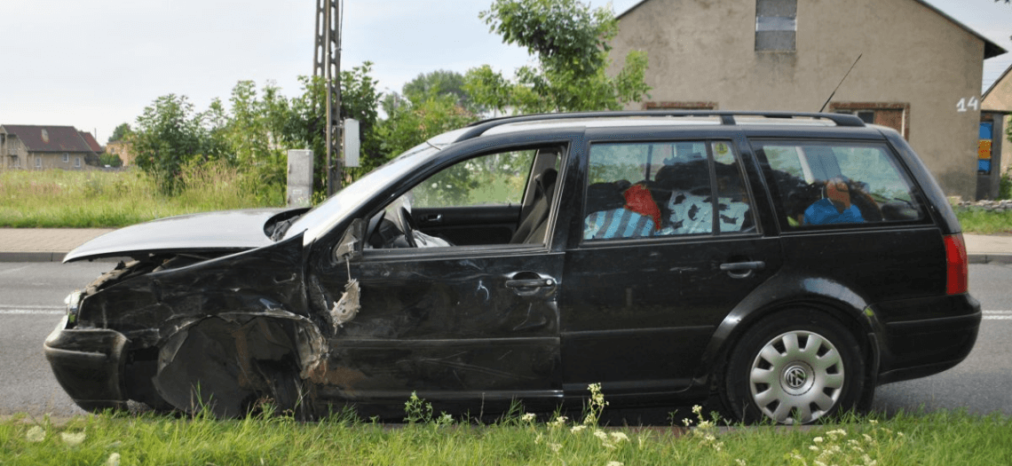 Wypadek w Celinach (gmina Ożarowice)