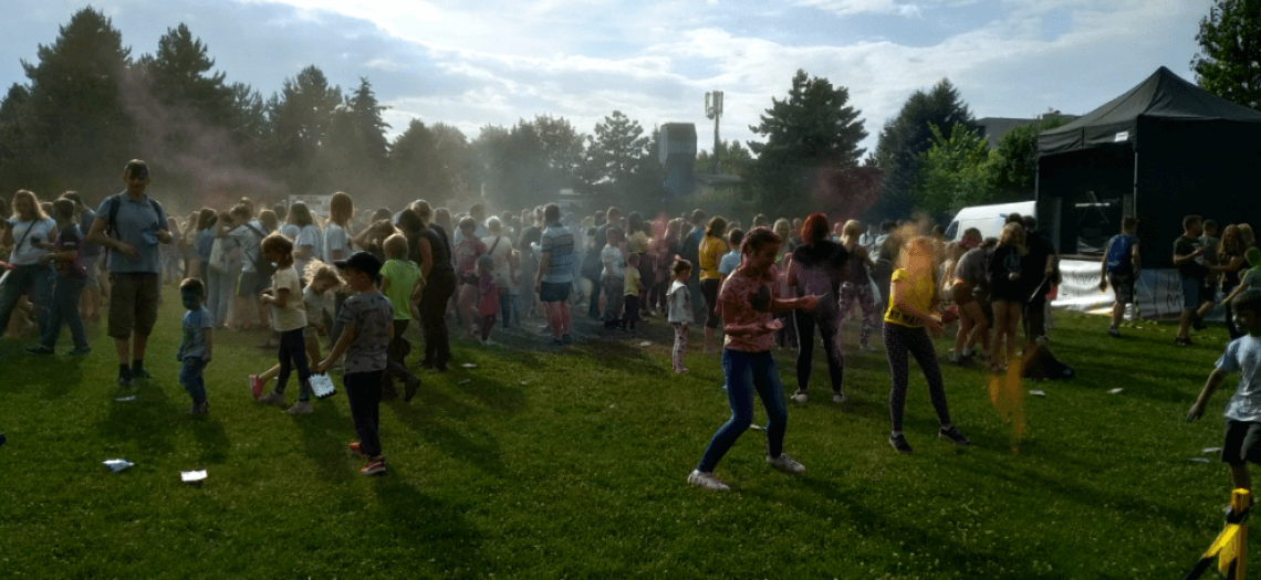 Święto Kolorów w Miasteczku Śląskim