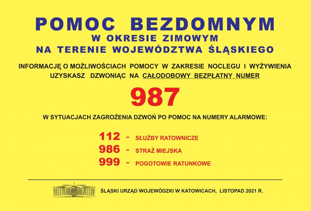 Tarnowskie Góry - pomoc bezdomnym