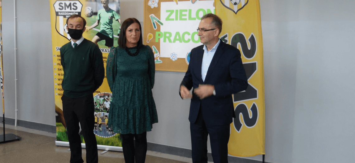 Zielona Pracownia w Szkole Mistrzostwa Sportowego Radzionków