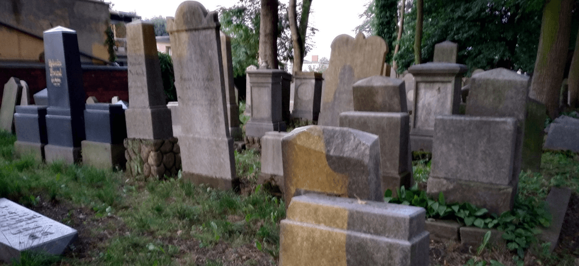 Stary cmentarz żydowski - Tarnowskie Góry, ul. Gliwicka 66