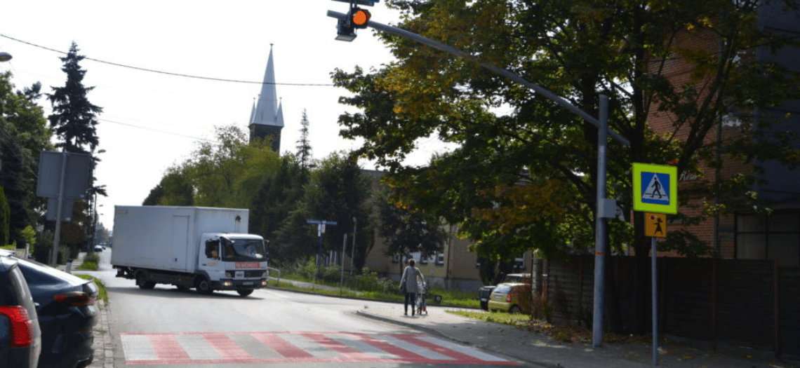 Powiat tarnogórski - nowe i odnowione przejścia dla pieszych