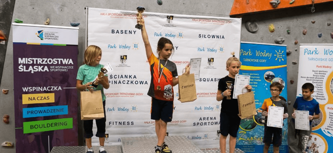 Mistrzostwa Śląska w boulderingu na Hali Sportowej w Tarnowskich Górach