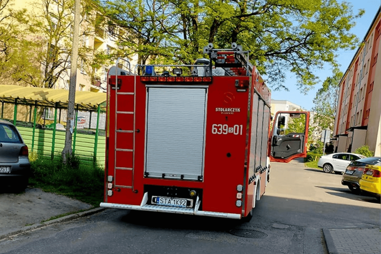 Akcja ratunkowa OSP Strzybnica