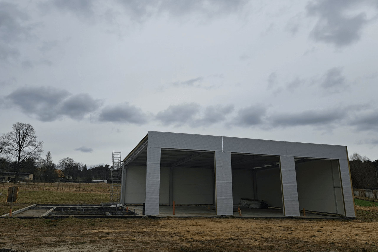 Budowa remizy w Boruszowicach