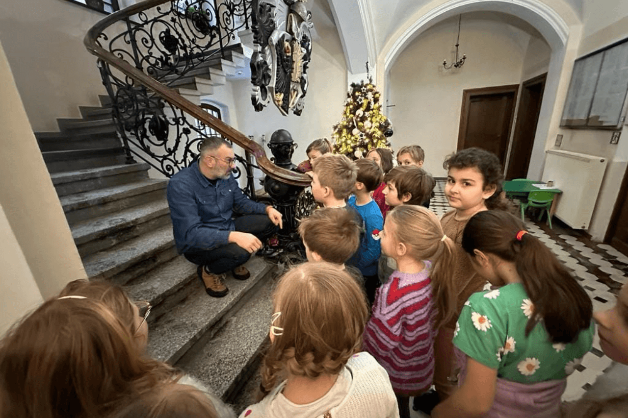 Dzieci z wizytą w Urzędzie Miasta Tarnowskie Góry