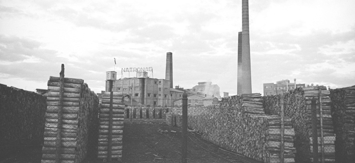 Fabryka celulozy i papieru w Kaletach (1937 rok)