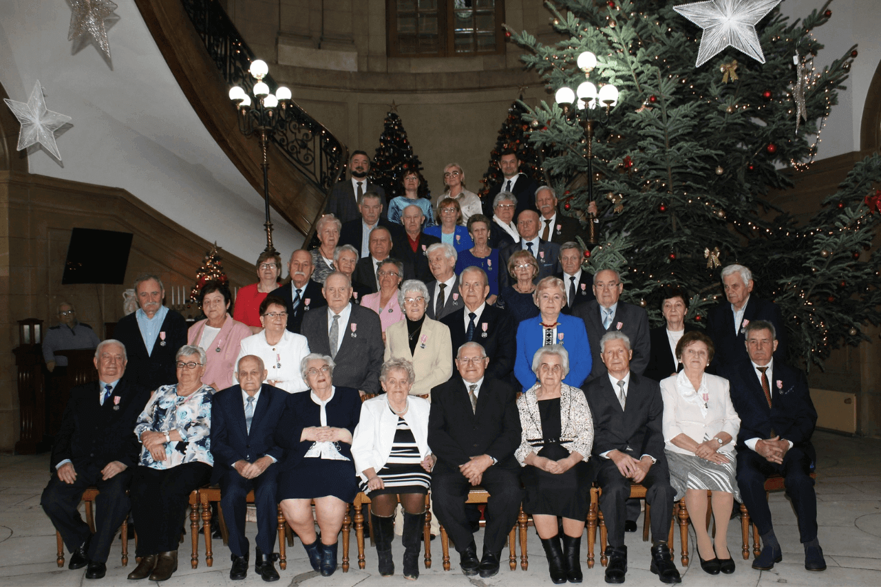 Jubileusze małżeństw w gminie Świerklaniec