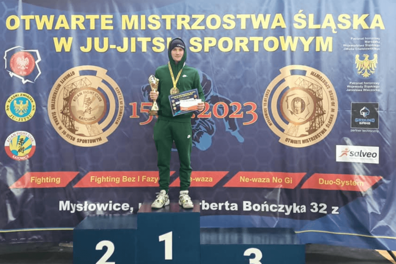 Judo Ahinsa na Otwartych Mistrzostwach Śląska w Ju-jitsu Sportowym 2023