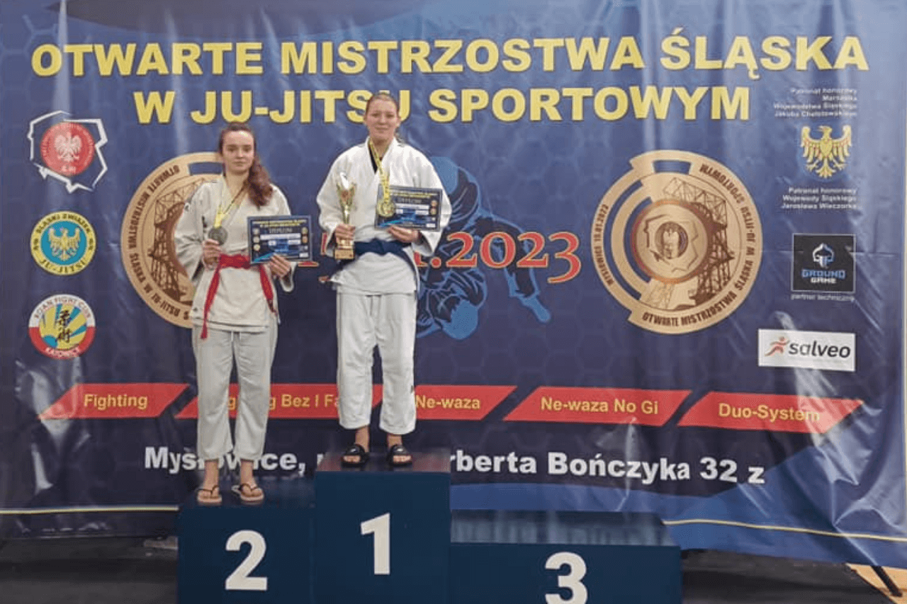 Judo Ahinsa na Otwartych Mistrzostwach Śląska w Ju-jitsu Sportowym 2023