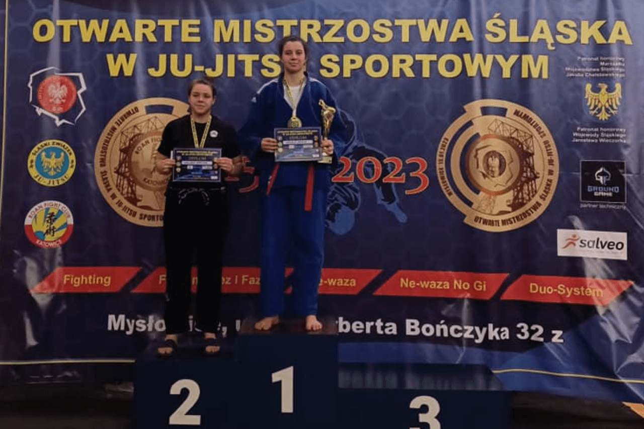 Judo Ahinsa na Otwartych Mistrzostwach Śląska w Ju-jitsu Sportowym 2023