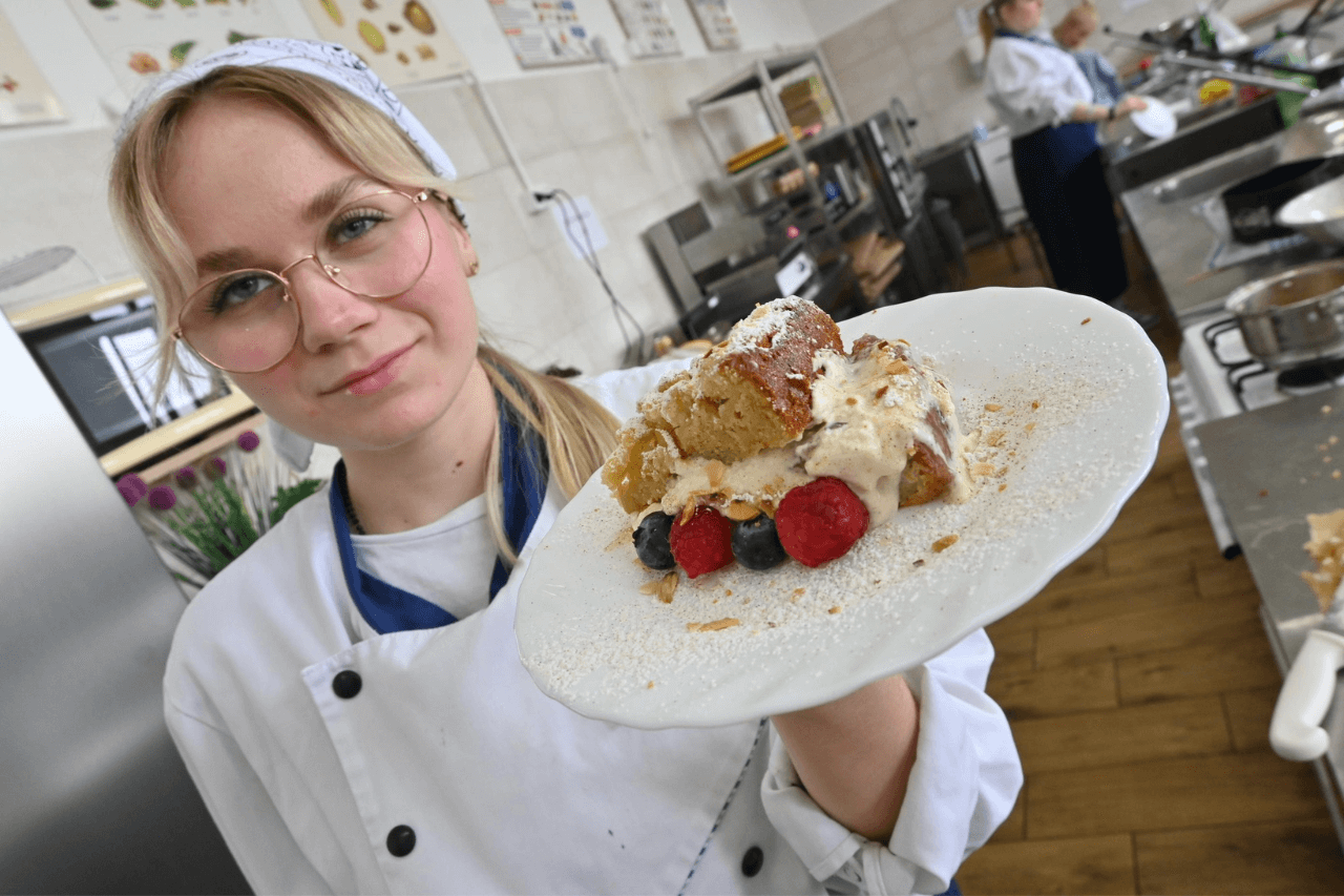 Konkurs kulinarny w Zespole Szkół Gastronomiczno-Hotelarskich w Tarnowskich Górach