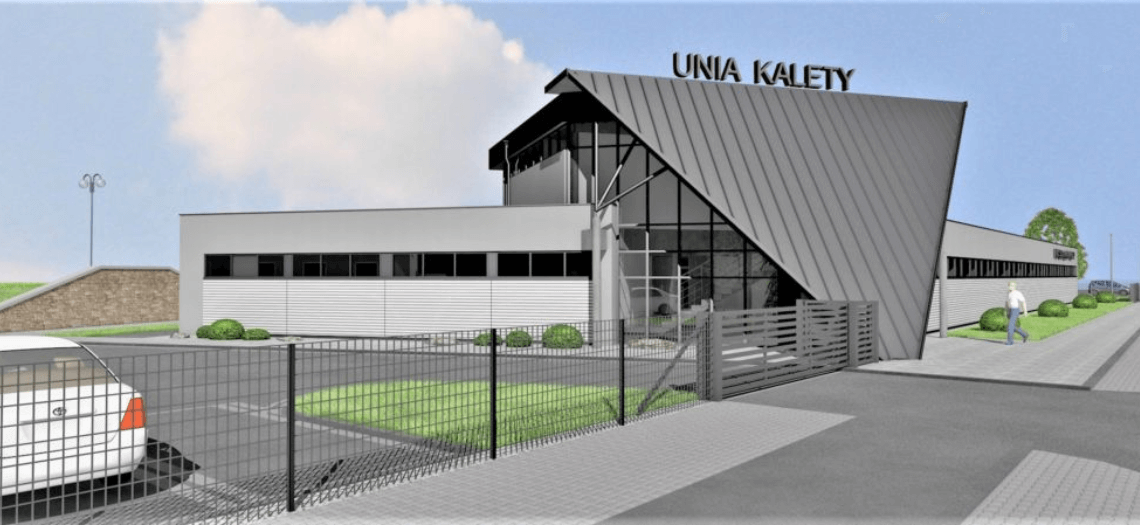 Nowy budynek KS Unia Kalety
