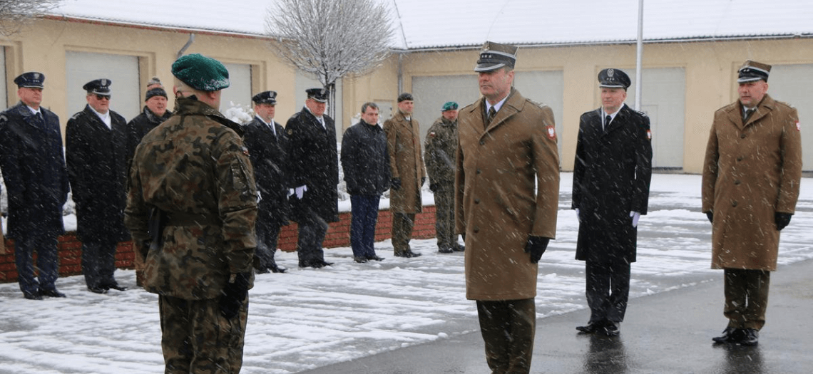 Nowy dowódca 5 Pułku Chemicznego w Tarnowskich Górach