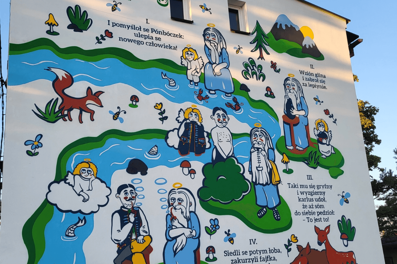 Nowy mural w Miasteczku Śląskim