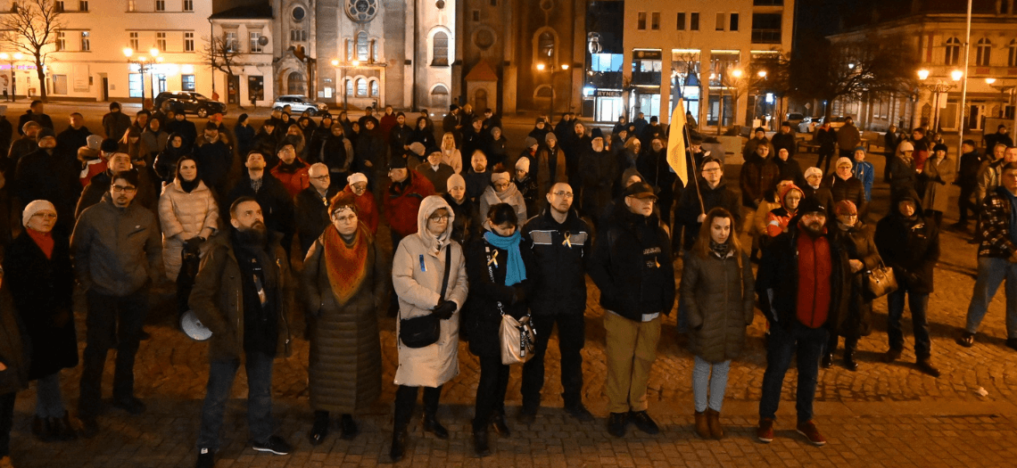 Tarnowskie Góry solidarne z Ukrainą