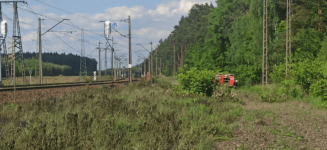 Pożar w Krupskim Młynie