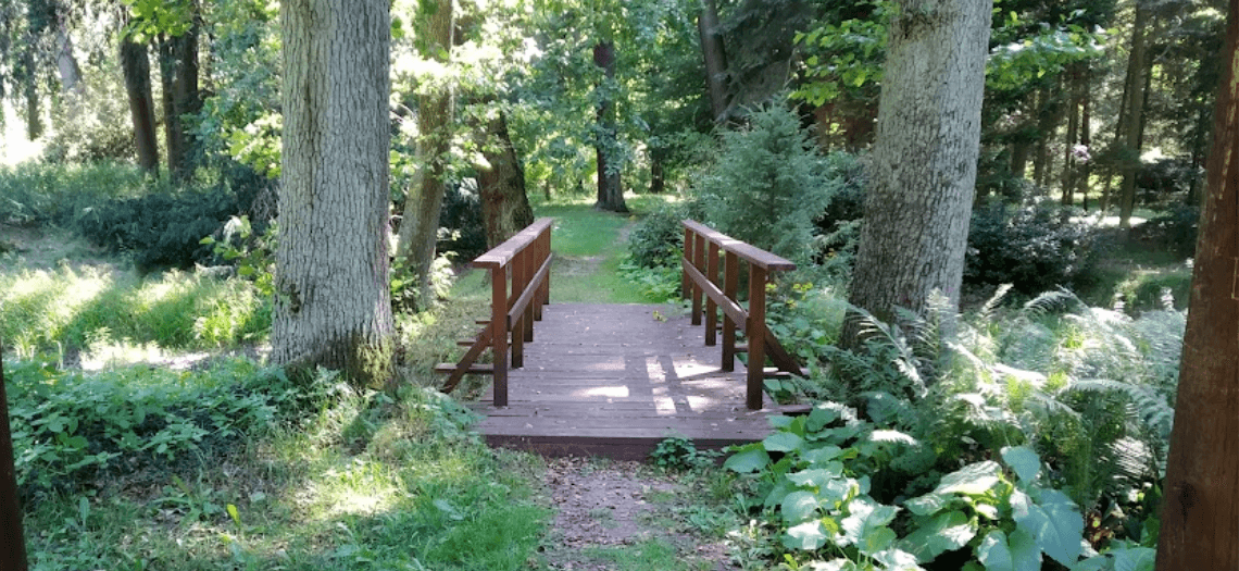 Ogród botaniczny w Brynku