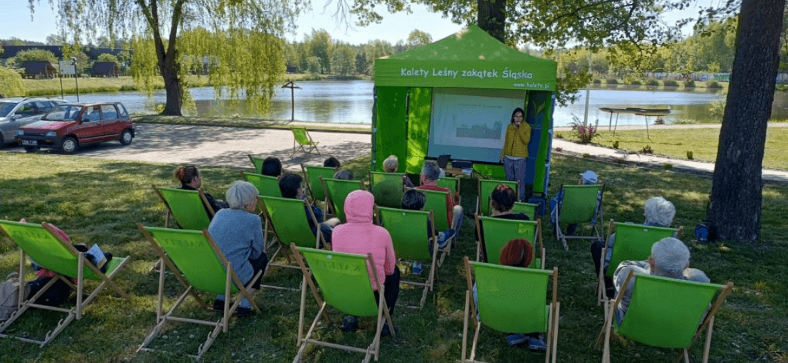 Ogród deszczowy w Kaletach