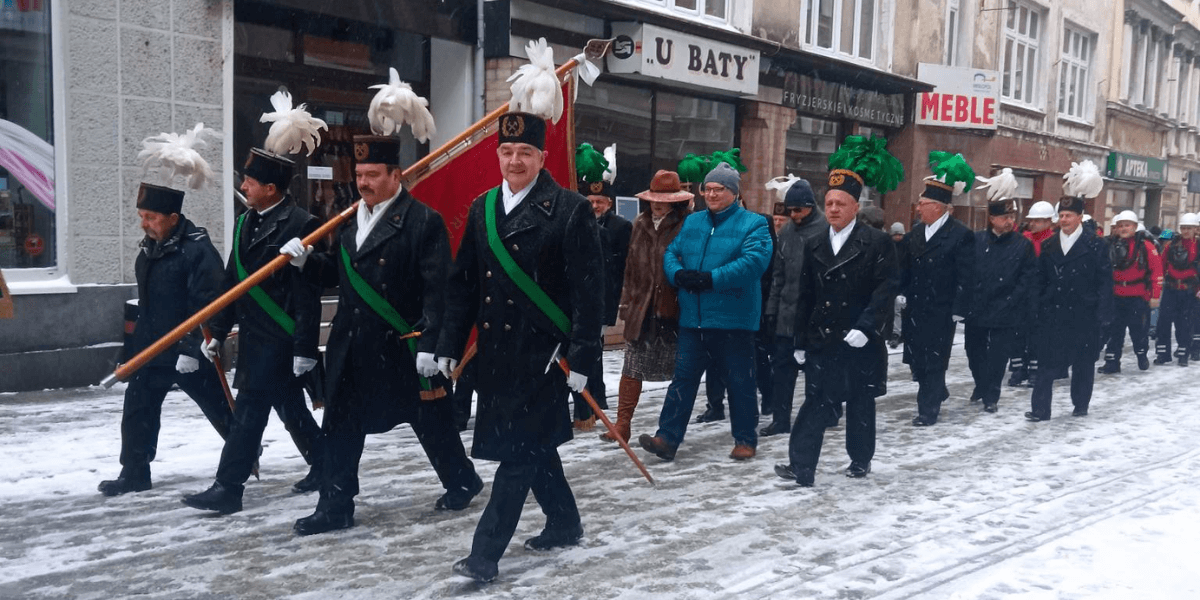 Parada górnicza w Tarnowskich Górach