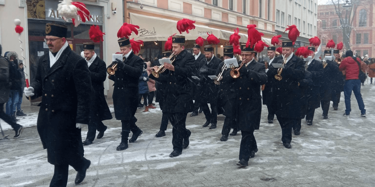 Parada górnicza w Tarnowskich Górach