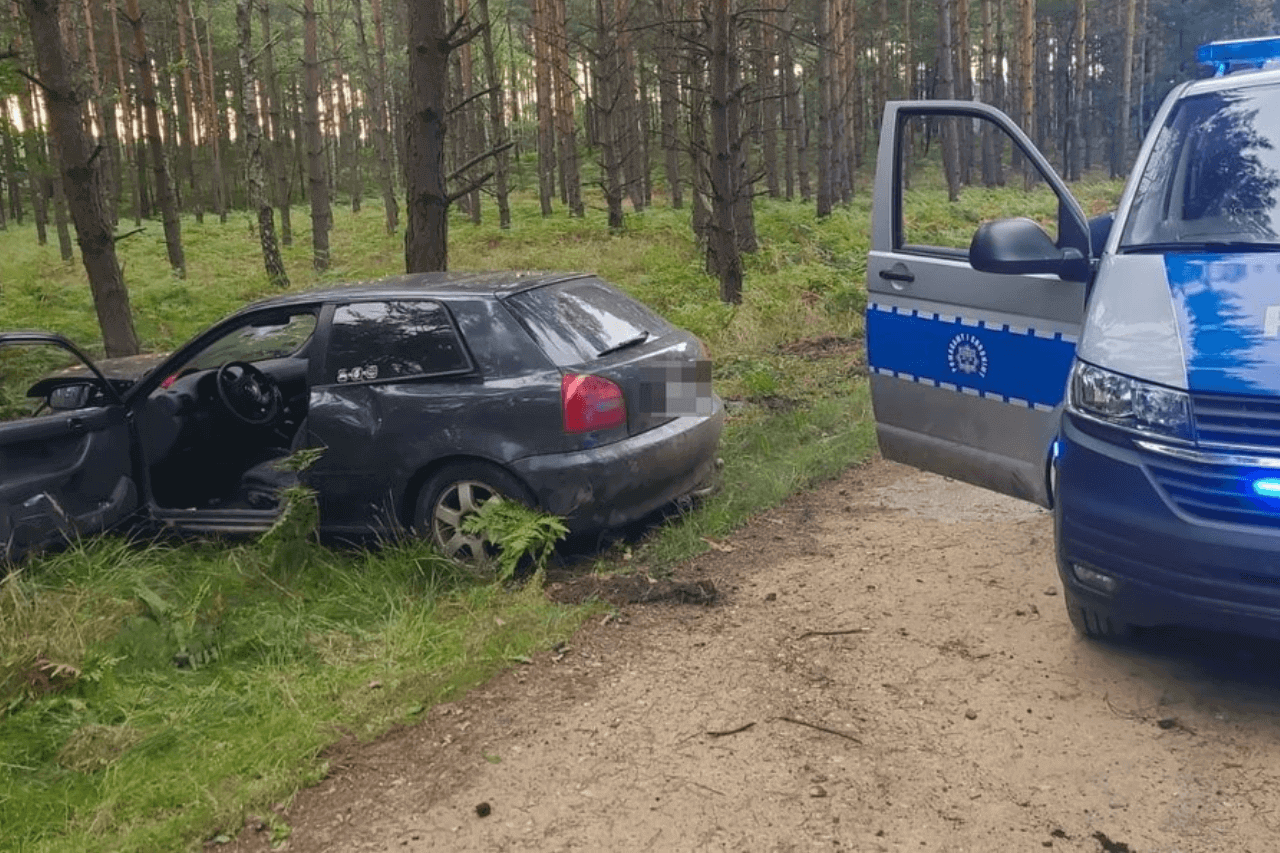 Pościg w powiecie tarnogórskim