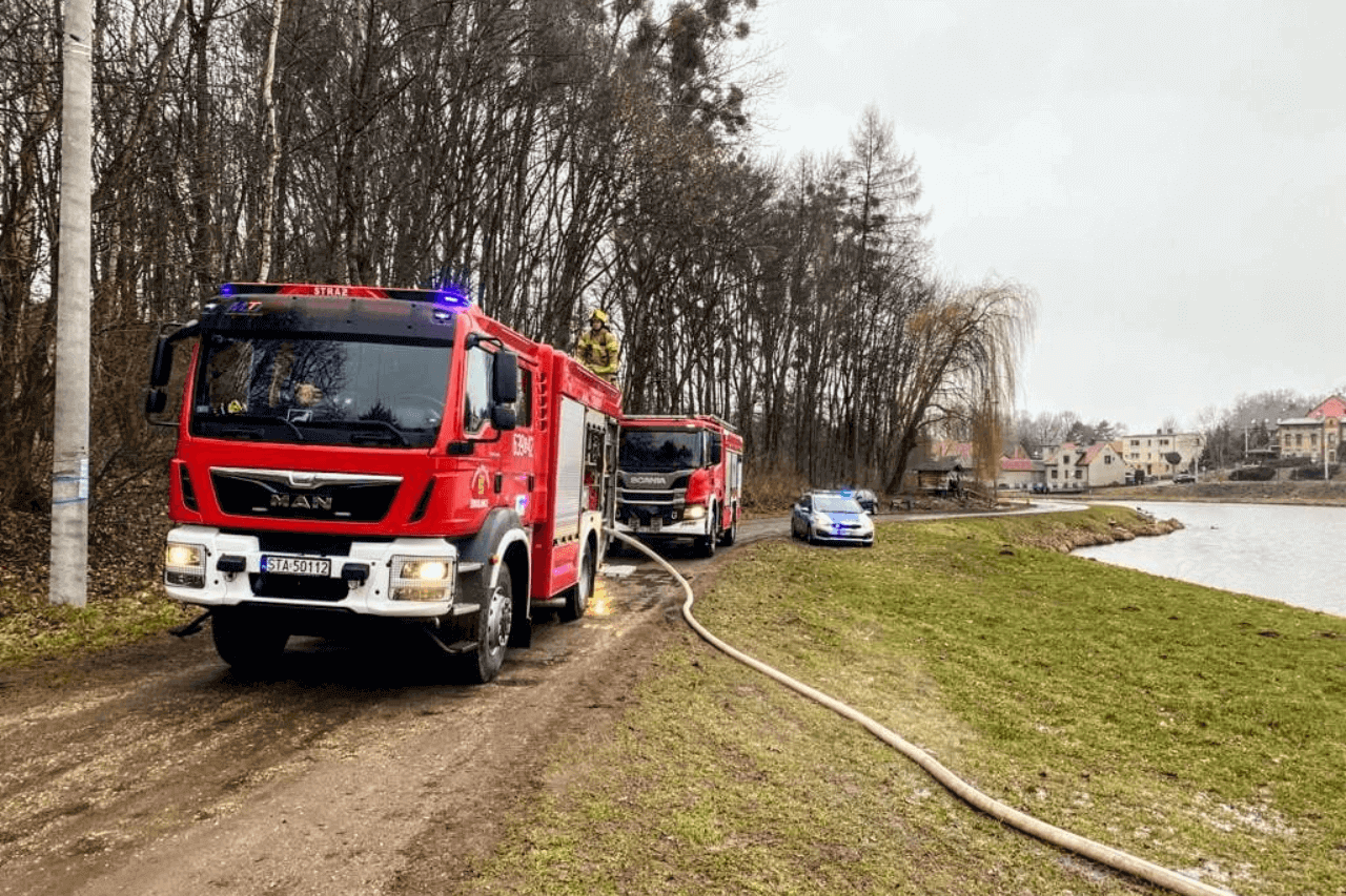 Pożar w Kamieńcu