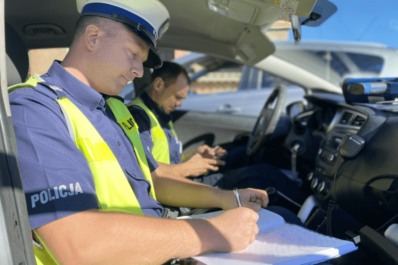 Policyjne kontrole drogowe w Tarnowskich Górach 1