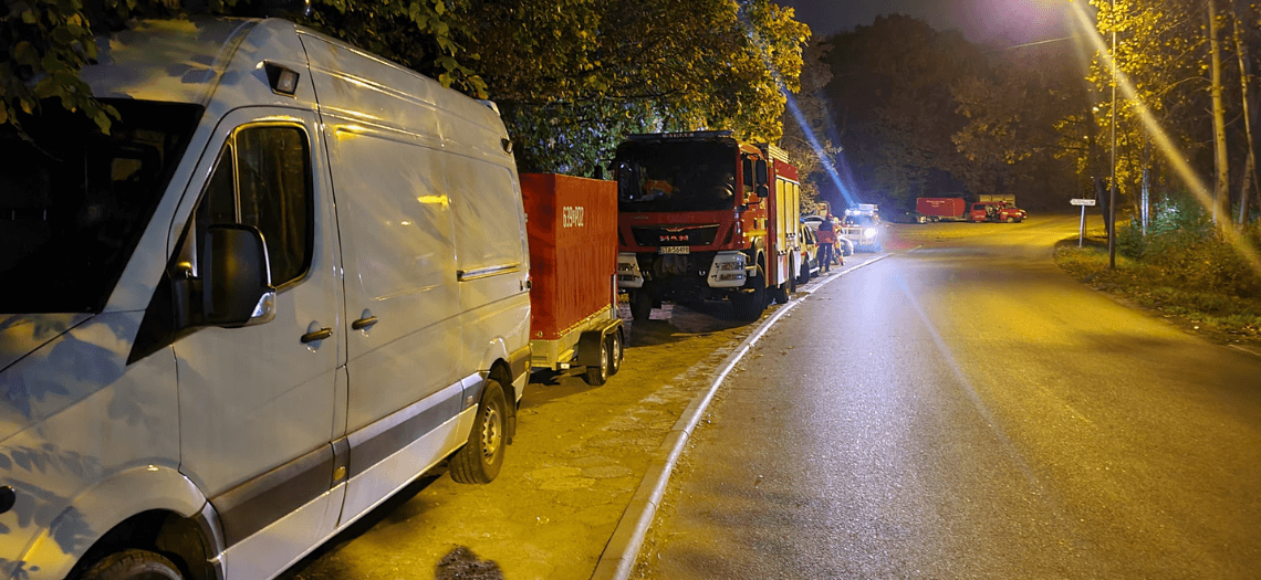 Poszukiwania zaginionego w Tarnowskich Górach