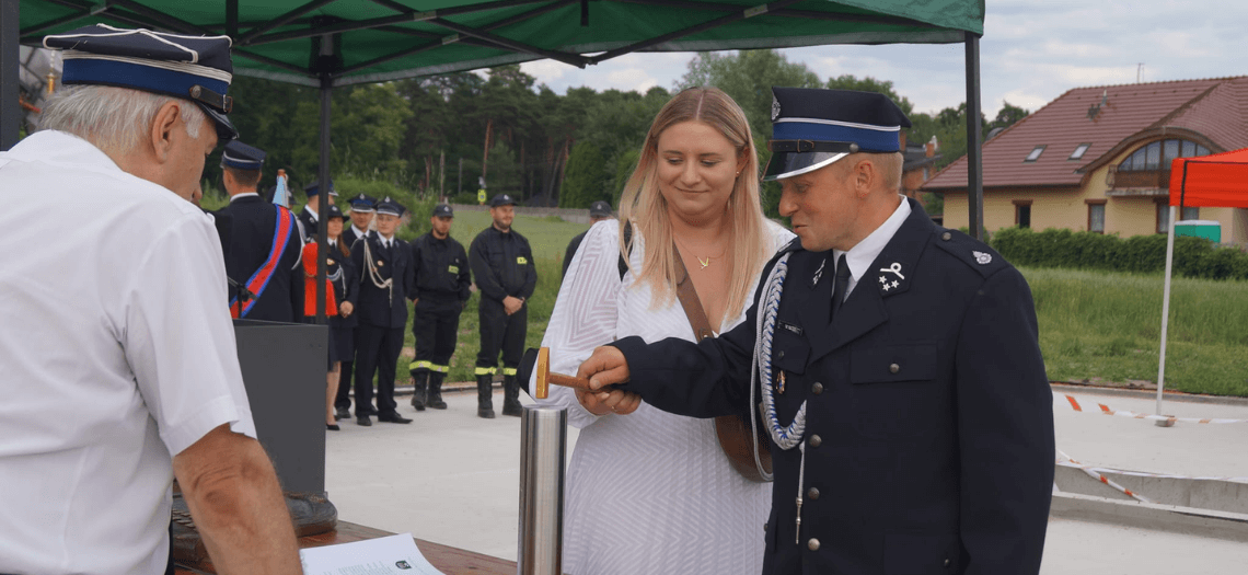 Powstaje remiza dla OSP Boruszowice Hanusek