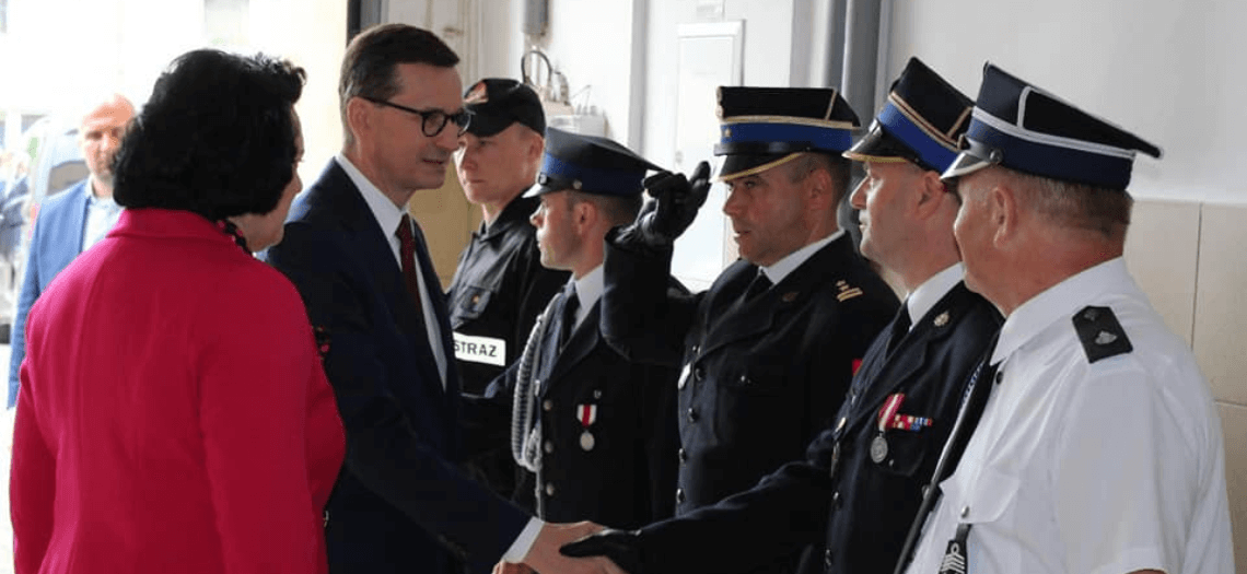 Premier Morawiecki w Zendku