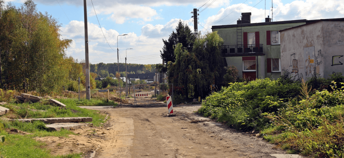 Przebudowa ulicy Dąbrowskiej w Radzionkowie