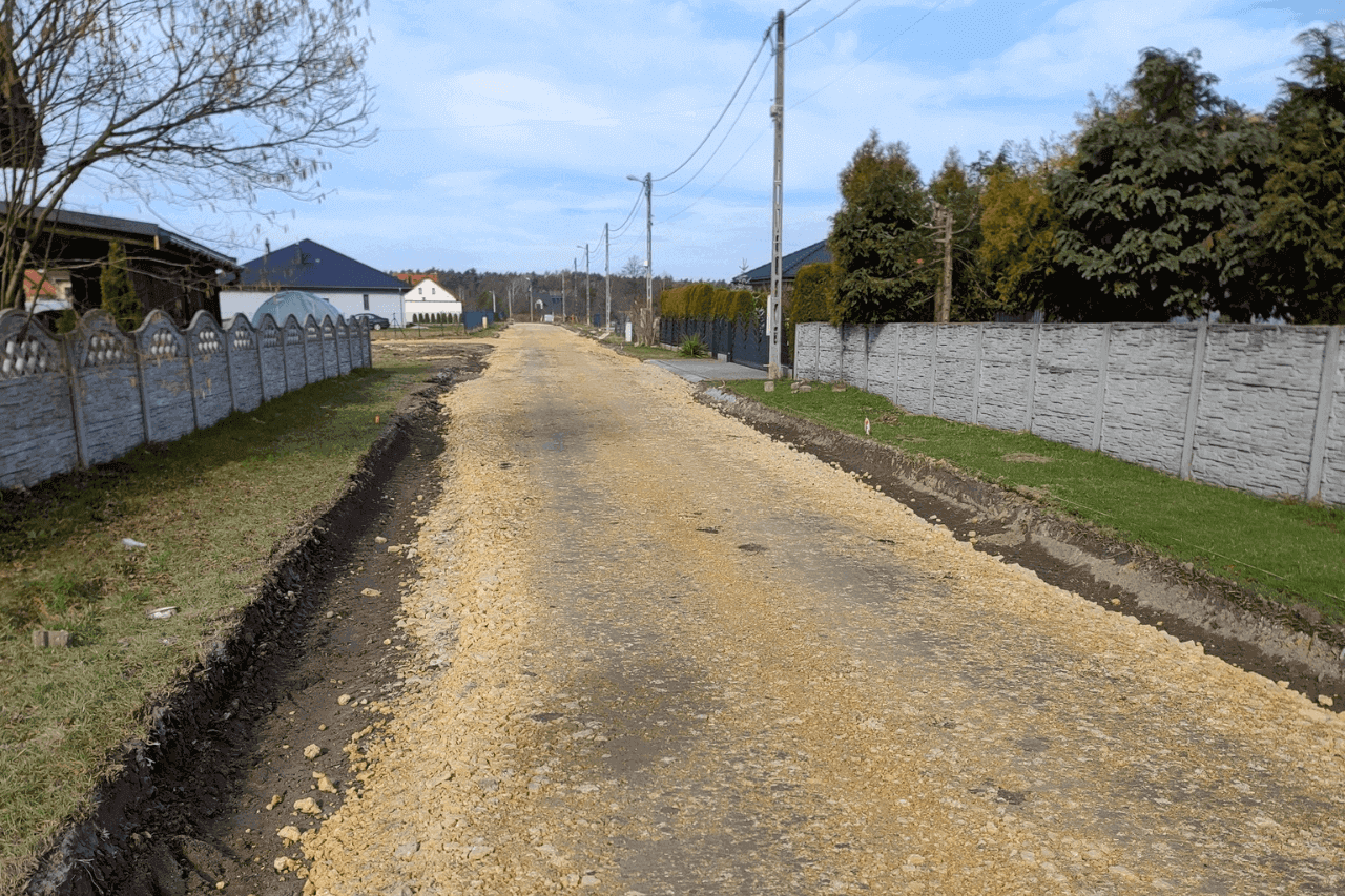 Przebudowa ulicy Wierzbowej w Tworogu