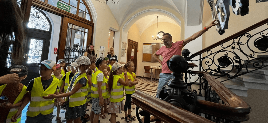 Przedszkolaki w Urzędzie Miasta Tarnowskie Góry