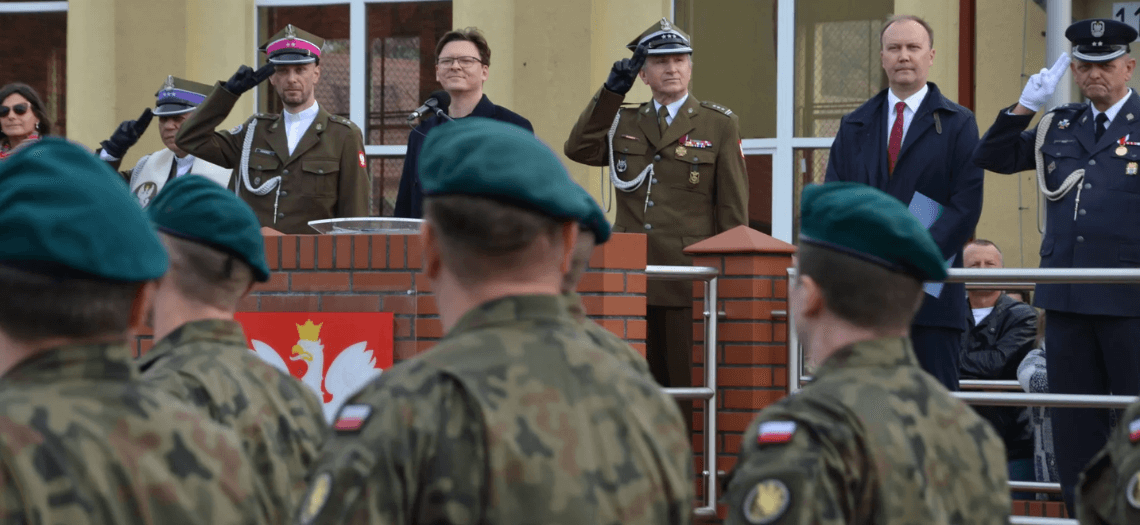 Przysięga wojskowa w Tarnowskich Górach